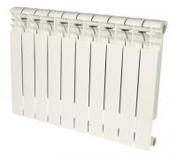 ROMMER Profi 500 (AL500-80-80-100) 10 секции радиатор алюминиевый (RAL9016)