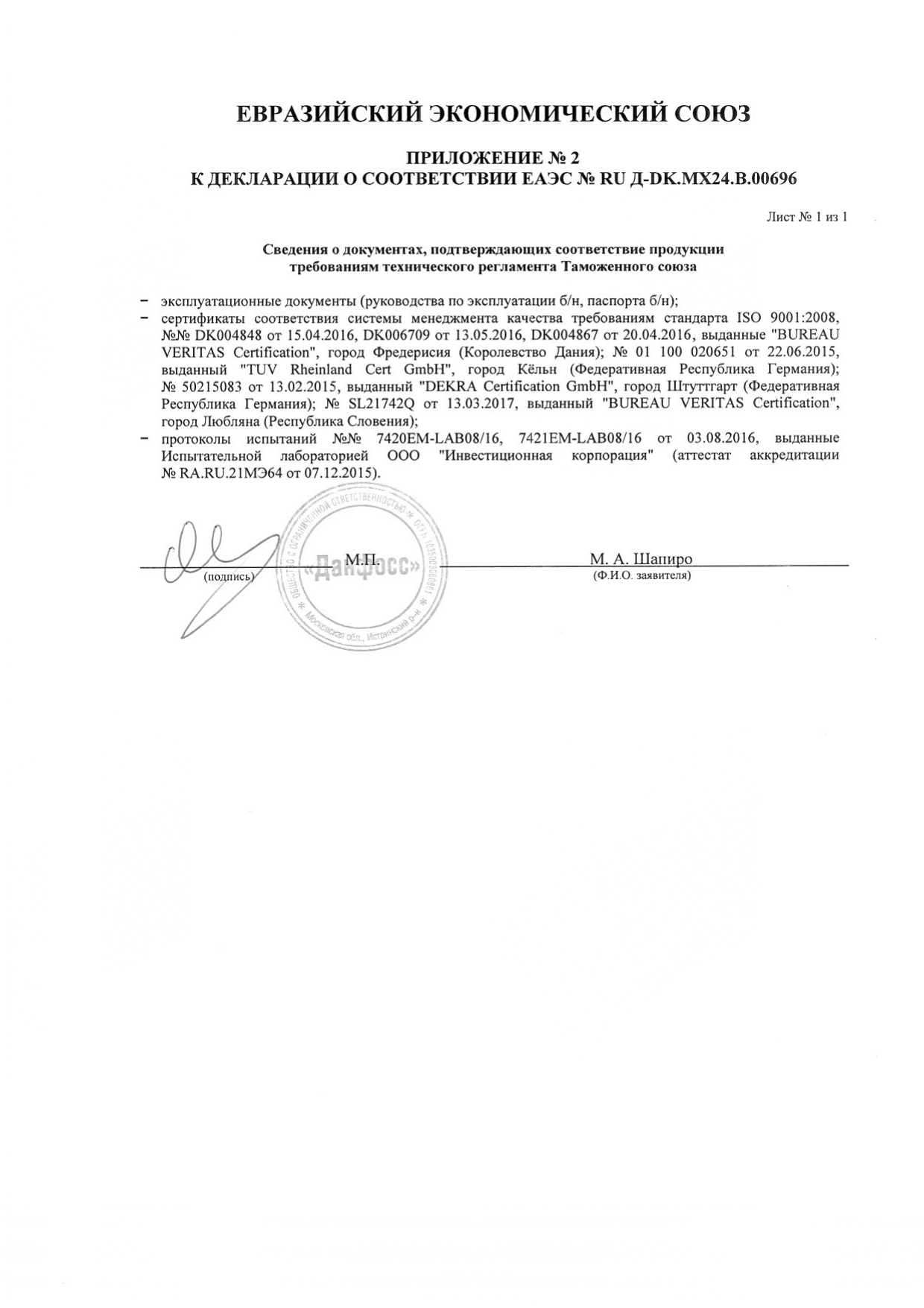 Приложение 2