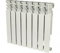 ROMMER Plus 500 8 секций радиатор алюминиевый (RAL9016)