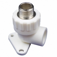 Угольник с креплением ПП НР 20x1/2"
