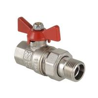 Кран шаровый 1/2" с полусгоном