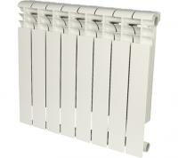 ROMMER Profi 500 (AL500-80-80-100) 8 секции радиатор алюминиевый (RAL9016)