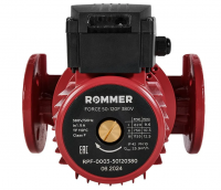 ROMMER Насос циркуляционный FORCE фланцевый трехскоростной 50-120F 380V