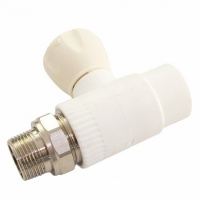 Кран для радиатора прямой ПП 20x1/2"